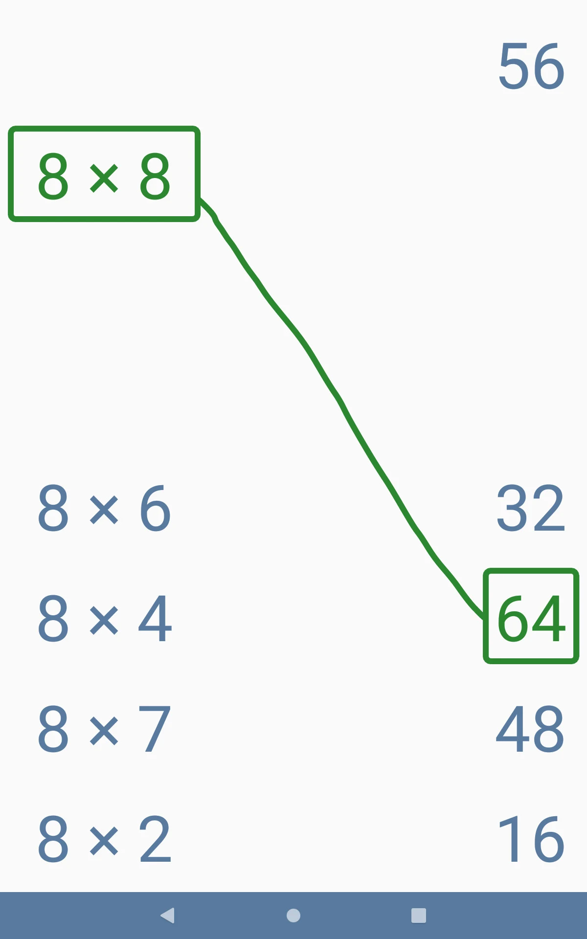 Multiplication games for kids screenshot