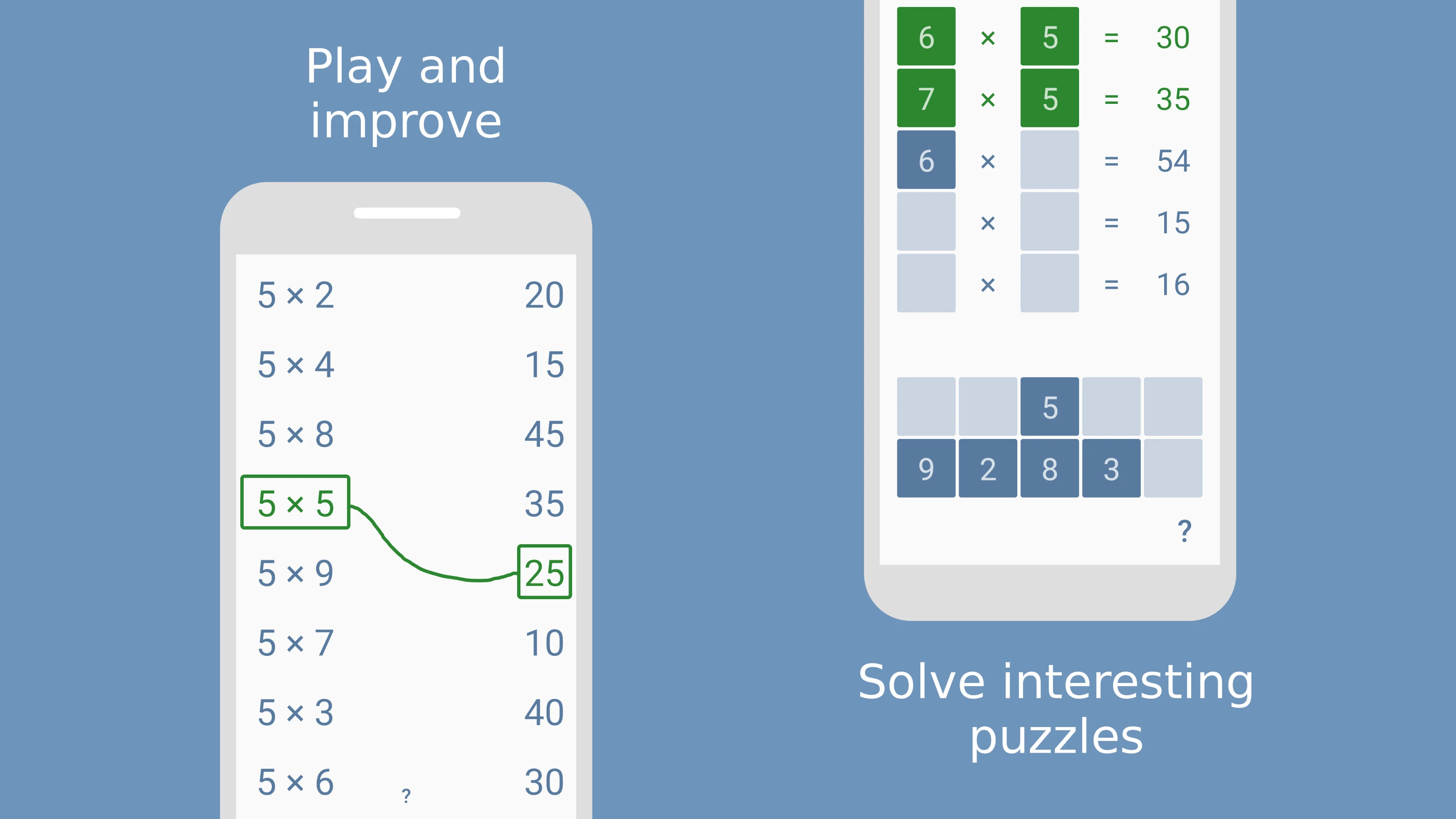 Multiplication games for kids screenshot